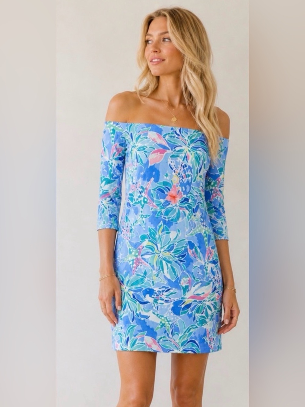 NWT Lilly Pulitzer Laurana Off the Shoulder Dress